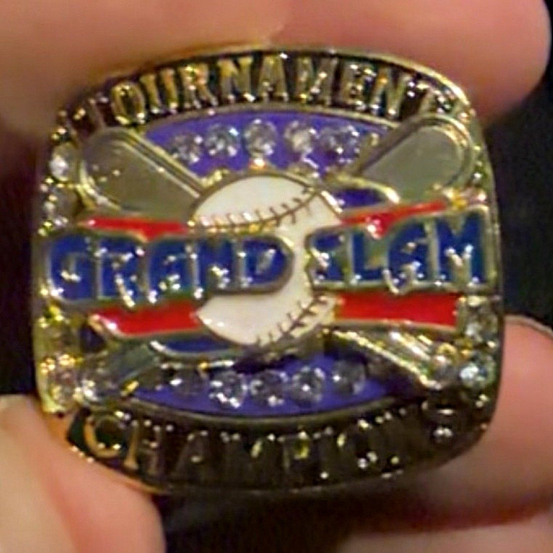 Gold Tournament Grand Slam Champions ring